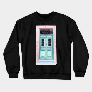 Pastel Vintage door Crewneck Sweatshirt